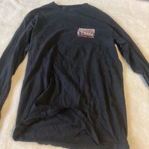 Black long sleeve shirt